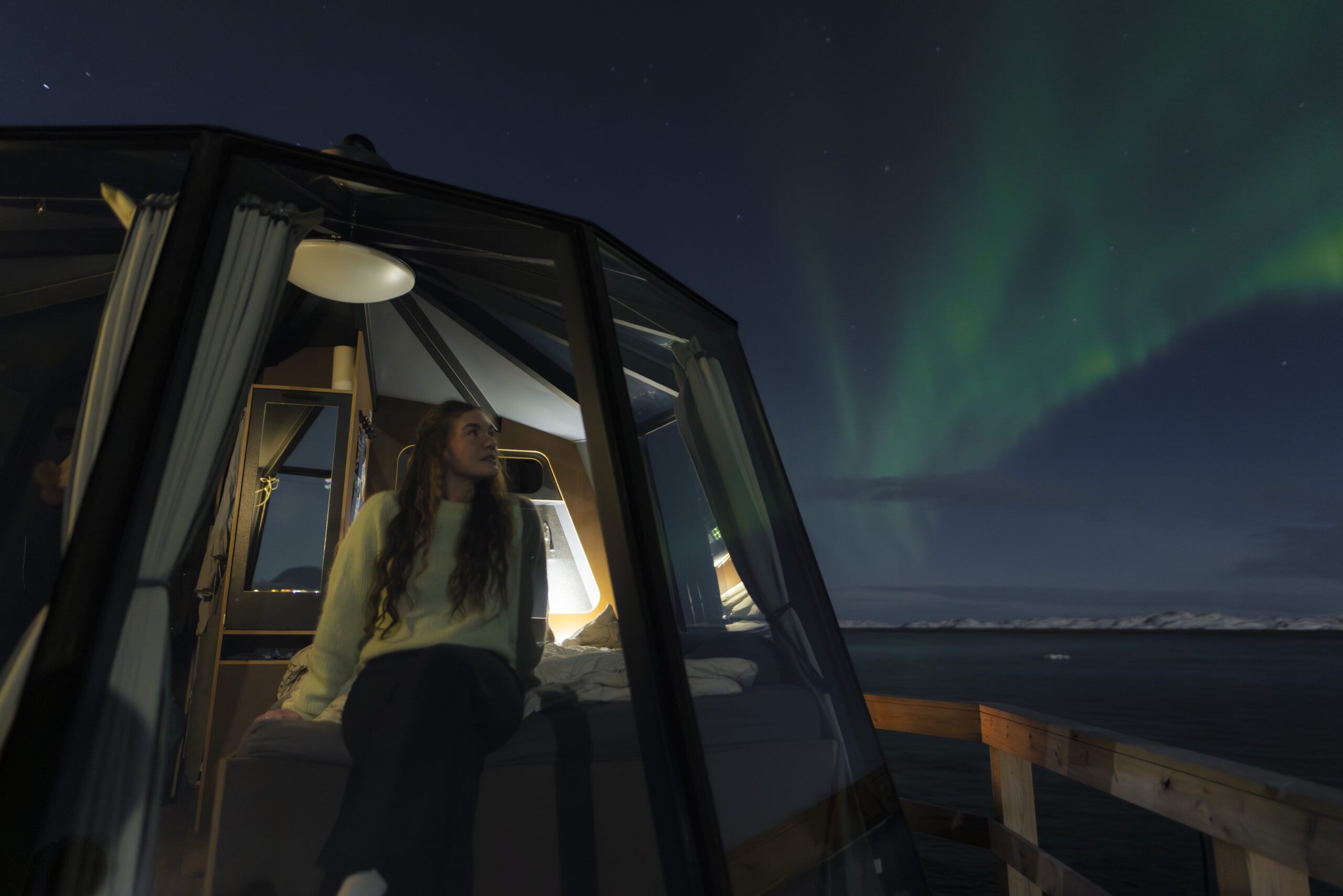 Aurora Hut & Saunagus & Spa. Photo By Aningaaq R. Carlsen Visit Greenland 16 Aurora-Hut-Saunagus-Spa.